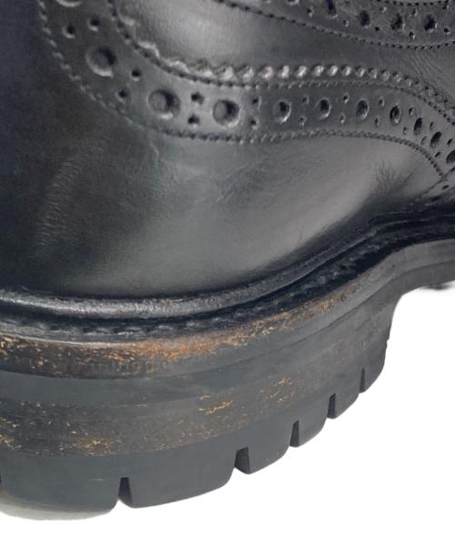 Tricker's（トリッカーズ）Tricker's (トリッカーズ) COMME des GARCONS JUNYA WATANABE MAN (コムデギャルソンジュンヤワタナベマン) コラボレザーシューズ ブラック サイズ:10Tの古着・服飾アイテム