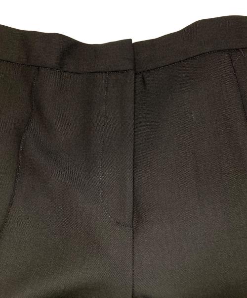 ROKH（ロク）rokh (ロク) ウール混ロールアップパンツ ブラック サイズ:42の古着・服飾アイテム
