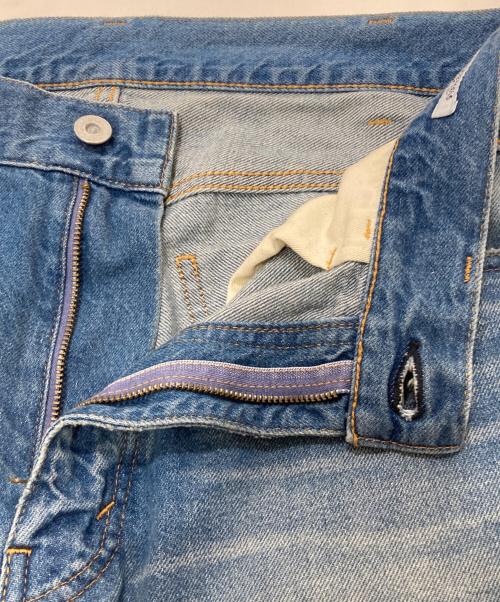MAATEE&SONS（マーティーアンドサンズ）MAATEE&SONS (マーティーアンドサンズ) DENIM FLAIR/ユーズド加工フレアデニムパンツ インディゴ サイズ:SIZE1の古着・服飾アイテム