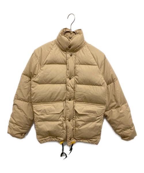 Eddie Bauer（エディーバウアー）Eddie Bauer (エディーバウアー) 70-80sダウンジャケット ベージュ サイズ:Sの古着・服飾アイテム