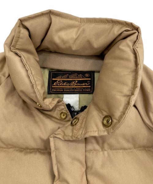 Eddie Bauer（エディーバウアー）Eddie Bauer (エディーバウアー) 70-80sダウンジャケット ベージュ サイズ:Sの古着・服飾アイテム
