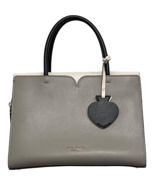 Kate Spade（ケイトスペード）Kate Spade (ケイトスペード) ハンドバッグ グレーの古着・服飾アイテム