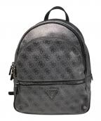 GUESSゲス）の古着「MANHATTAN Large Backpack」｜ブラック