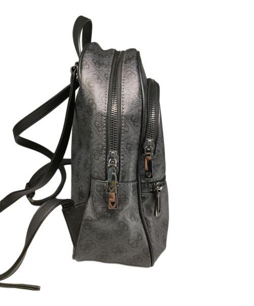 GUESS（ゲス）GUESS (ゲス) MANHATTAN Large Backpack ブラックの古着・服飾アイテム