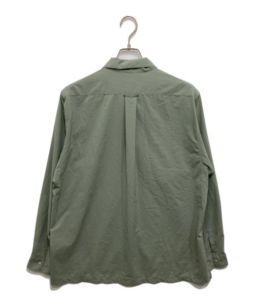 山と道（ヤマトミチ）山と道 (ヤマトミチ) UL SHIRT グリーン サイズ:Lの古着・服飾アイテム