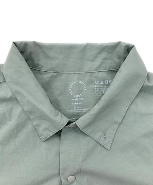 山と道（ヤマトミチ）山と道 (ヤマトミチ) UL SHIRT グリーン サイズ:Lの古着・服飾アイテム