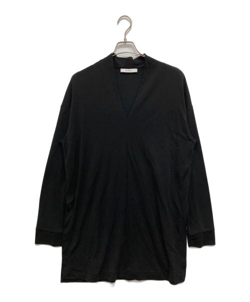 MaxMara LEISURE（マックスマーラレジャー）MaxMara LEISURE (マックスマーラレジャー) チュニックブラウス ブラック サイズ:不明の古着・服飾アイテム