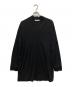 MaxMara LEISURE（マックスマーラレジャー）の古着「チュニックブラウス」｜ブラック