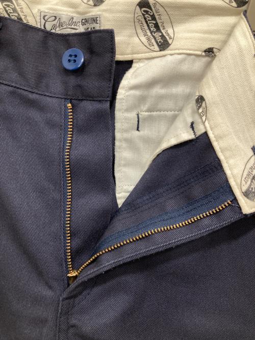 CALEE（キャリー）CALEE (キャリー) ワークパンツ ネイビー サイズ:Mの古着・服飾アイテム