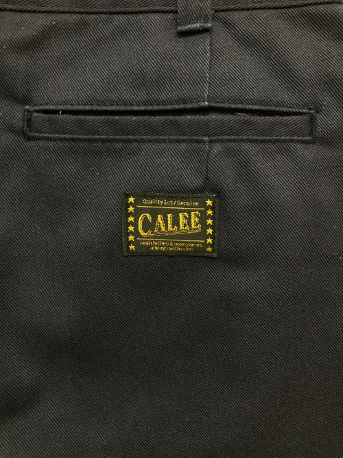 CALEE（キャリー）CALEE (キャリー) ワークパンツ ネイビー サイズ:Mの古着・服飾アイテム