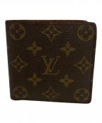 LOUIS VUITTONルイ ヴィトン）の古着「ポルトフォイユ・マルコ/2つ折り財布」｜ブラウン