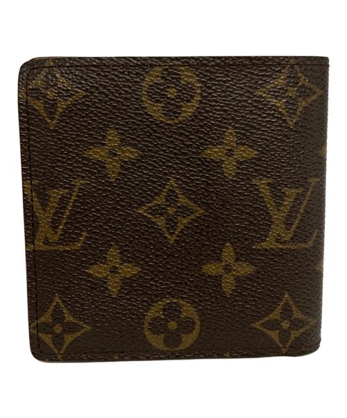LOUIS VUITTON（ルイ ヴィトン）LOUIS VUITTON (ルイ ヴィトン) ポルトフォイユ・マルコ/2つ折り財布 ブラウンの古着・服飾アイテム