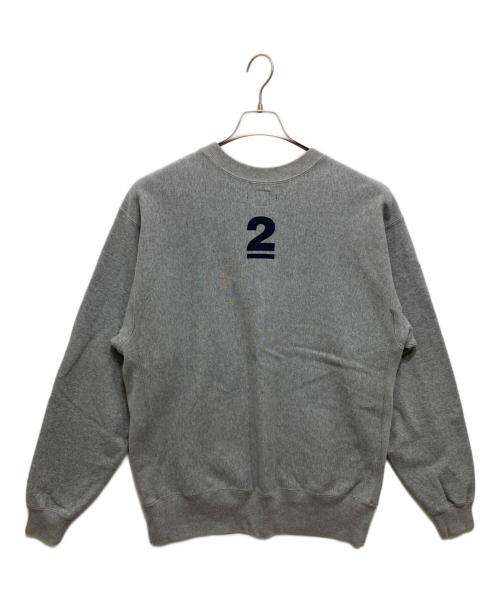 HUMAN MADE（ヒューマンメイド）HUMAN MADE (ヒューマンメイド) UNDERCOVER (アンダーカバー) LAST ORGYプリントスウェット グレー サイズ:XLの古着・服飾アイテム