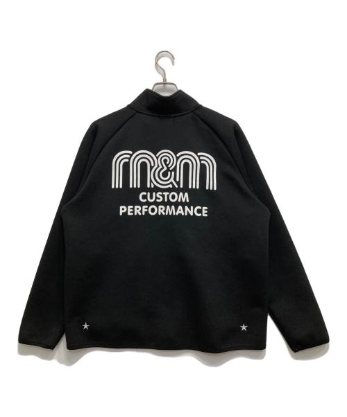 m&m custom performance（エムアンドエム カスタムパフォーマンス）m&m custom performance (エムアンドエム カスタムパフォーマンス) ボンディングトラックジャケット ブラック サイズ:XLの古着・服飾アイテム