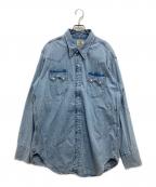 LEVI'S VINTAGE CLOTHINGリーバイス ビンテージ クロージング）の古着「ショートホーンウエスタンシャツ/デニムウエスタンシャツ」｜インディゴ