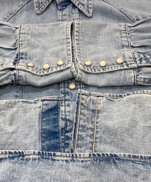 LEVI'S VINTAGE CLOTHING（リーバイス ビンテージ クロージング）LEVI'S VINTAGE CLOTHING (リーバイス ビンテージ クロージング) ショートホーンウエスタンシャツ/デニムウエスタンシャツ インディゴ サイズ:Lの古着・服飾アイテム