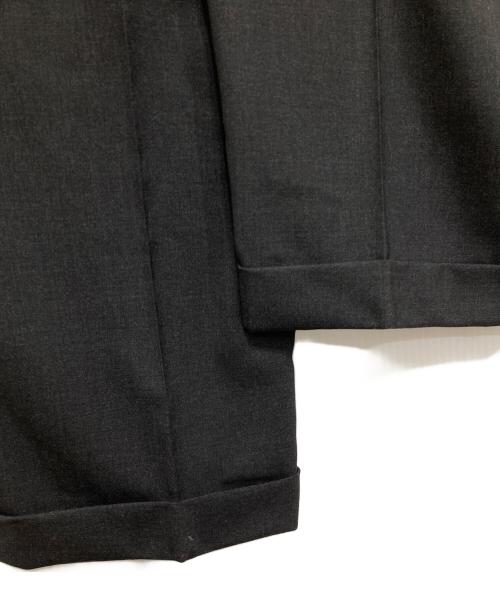 BROOKS BROTHERS（ブルックスブラザーズ）BROOKS BROTHERS (ブルックスブラザーズ) MILANO FIT/ウールテーパードスラックス ブラック サイズ:36の古着・服飾アイテム