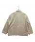POST O'ALLS (ポストオーバーオールズ) Sylvania HBT Stripe/ストライプカバーオール ホワイト サイズ:XL：20000円