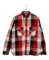 THE REAL McCOY'S（ザ・リアルマッコイズ）の古着「8HU LUMBERJACK BLOCK CHECK FLANNEL SHIRT/コットンチェックシャツ」｜レッド