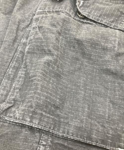 POST O'ALLS（ポストオーバーオールズ）POST O'ALLS (ポストオーバーオールズ) E-Z WALKABOUT Shorts cotton dobby ripstopリップストップハーフパンツ ブラック サイズ:XLの古着・服飾アイテム