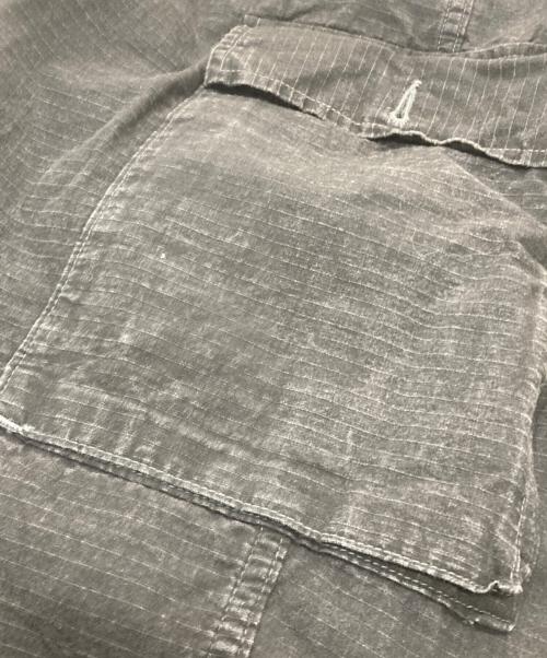 POST O'ALLS（ポストオーバーオールズ）POST O'ALLS (ポストオーバーオールズ) E-Z WALKABOUT Shorts cotton dobby ripstopリップストップハーフパンツ ブラック サイズ:XLの古着・服飾アイテム