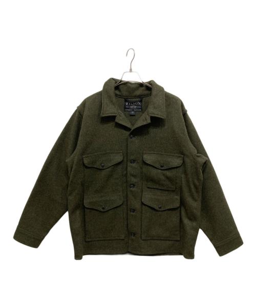FILSON（フィルソン）FILSON (フィルソン) MACKINAW WOOL CRUISER JACKET/マッキーノクルーザージャケット グリーン サイズ:Lの古着・服飾アイテム
