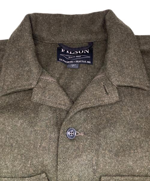 FILSON（フィルソン）FILSON (フィルソン) MACKINAW WOOL CRUISER JACKET/マッキーノクルーザージャケット グリーン サイズ:Lの古着・服飾アイテム