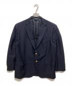 BROOKS BROTHERS 1818ブルックスブラザーズ 1818）の古着「WOOL&MOHAIR/紺ブレ/金釦テーラードジャケット」｜ネイビー