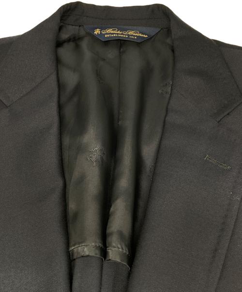 BROOKS BROTHERS 1818（ブルックスブラザーズ 1818）BROOKS BROTHERS 1818 (ブルックスブラザーズ 1818) WOOL&MOHAIR/紺ブレ/金釦テーラードジャケット ネイビー サイズ:42の古着・服飾アイテム
