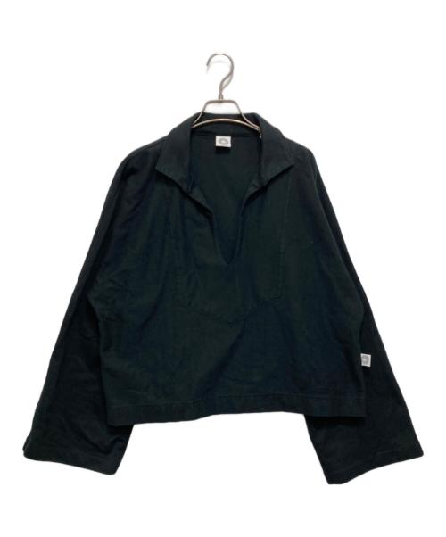 ORCIVAL（オーシバル）ORCIVAL (オーシバル) コットン天竺 ドルマンスリーブスモック ブラック サイズ:1の古着・服飾アイテム