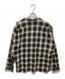J.S HOMESTEAD (ジャーナルスタンダード ホームステッド) Stead OMBRE OPEN SHIRT グリーン×ブラウン サイズ:L：7000円