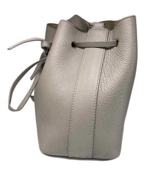 FURLA（フルラ）FURLA (フルラ) コスタンザ巾着ショルダーバッグ ライトグレーの古着・服飾アイテム