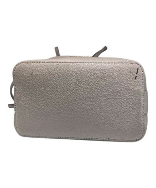 FURLA（フルラ）FURLA (フルラ) コスタンザ巾着ショルダーバッグ ライトグレーの古着・服飾アイテム