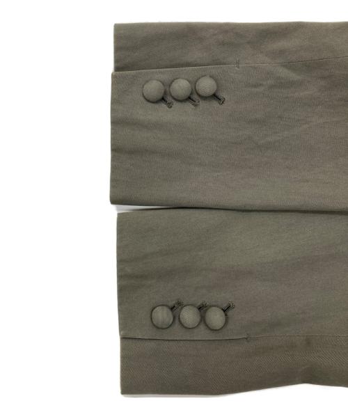 NUMBER (N)INE（ナンバーナイン）NUMBER (N)INE (ナンバーナイン) TESSUTI DI SONDRIO 01SS 裏地骸骨柄ジャケット オリーブ サイズ:SIZE3の古着・服飾アイテム