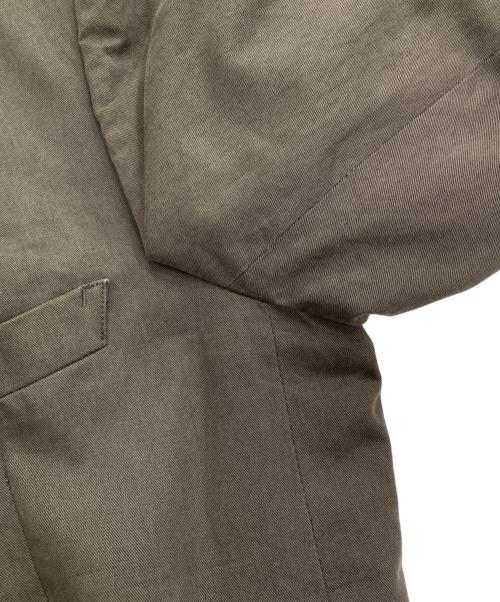 NUMBER (N)INE（ナンバーナイン）NUMBER (N)INE (ナンバーナイン) TESSUTI DI SONDRIO 01SS 裏地骸骨柄ジャケット オリーブ サイズ:SIZE3の古着・服飾アイテム