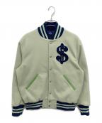 SPECIAL GUESTスペシャルゲスト）の古着「SG Sadinm Jacket」｜黄緑×ネイビー