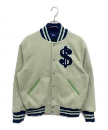 SPECIAL GUEST（スペシャルゲスト）の古着「SG Sadinm Jacket」｜黄緑×ネイビー