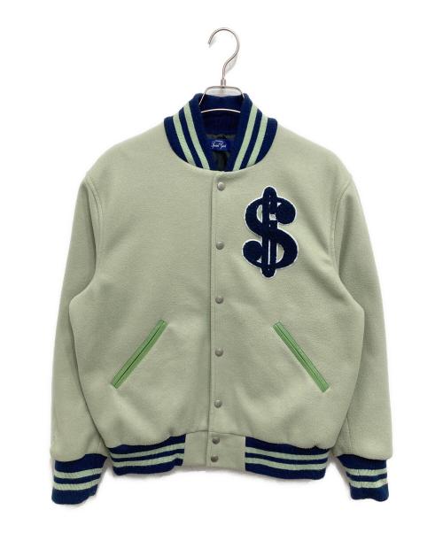 SPECIAL GUEST（スペシャルゲスト）special guest (スペシャルゲスト) SG Sadinm Jacket 黄緑×ネイビー サイズ:Lの古着・服飾アイテム