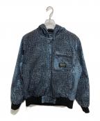 BoTTボット）の古着「Hooded Field Jacket」｜ブルー×ブラック