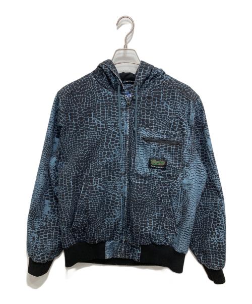 BoTT（ボット）BoTT (ボット) Hooded Field Jacket ブルー×ブラック サイズ:Mの古着・服飾アイテム
