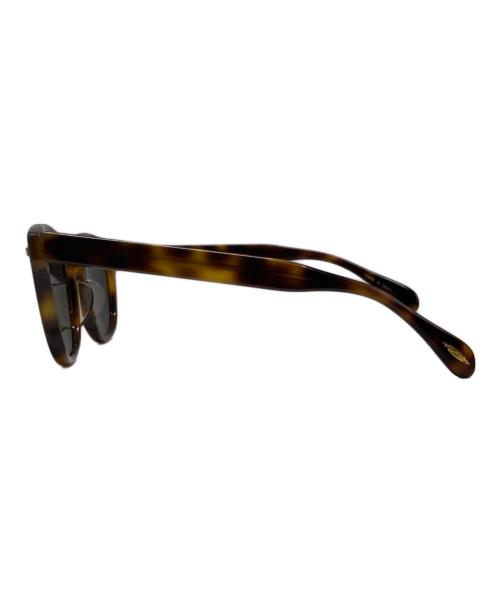 OLIVER PEOPLES（オリバーピープルズ）OLIVER PEOPLES (オリバーピープルズ) sheldrake plus-j/サングラス ブラウン サイズ:51□21-145の古着・服飾アイテム