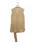 CELINE (セリーヌ) シルクノースリーブボウタイブラウス ベージュ サイズ:SIZE34：18000円