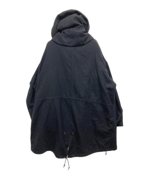 gomme（ゴム）gomme (ゴム) ウールコート ブラック サイズ:SIZE1の古着・服飾アイテム