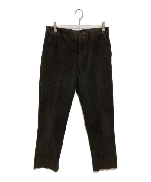 DOLCE & GABBANA（ドルチェ＆ガッバーナ）DOLCE & GABBANA (ドルチェ＆ガッバーナ) ベロア4Bセットアップ ブラウン サイズ:46の古着・服飾アイテム