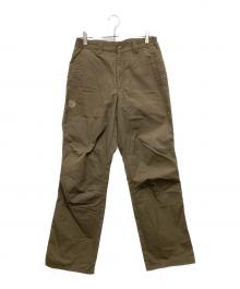 FJALLRAVEN（フェールラーベン）の古着「裏起毛ワークパンツ」｜グリーン