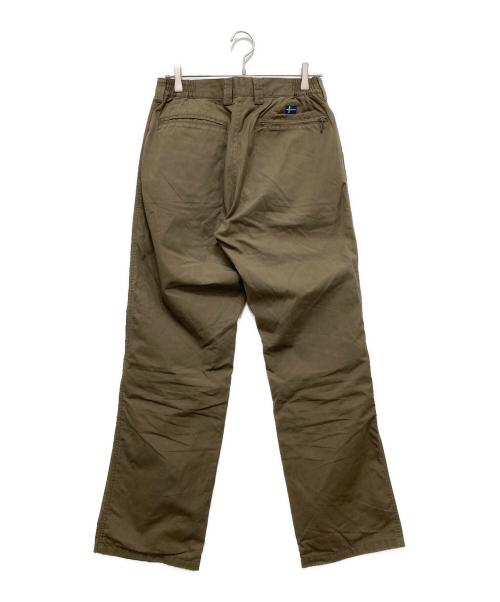 FJALLRAVEN（フェールラーベン）FJALLRAVEN (フェールラーベン) 裏起毛ワークパンツ グリーン サイズ:Lの古着・服飾アイテム