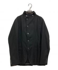ARMANI COLLEZIONI（アルマーニ コレツィオーニ）の古着「スタンドカラージャケット」｜ブラック