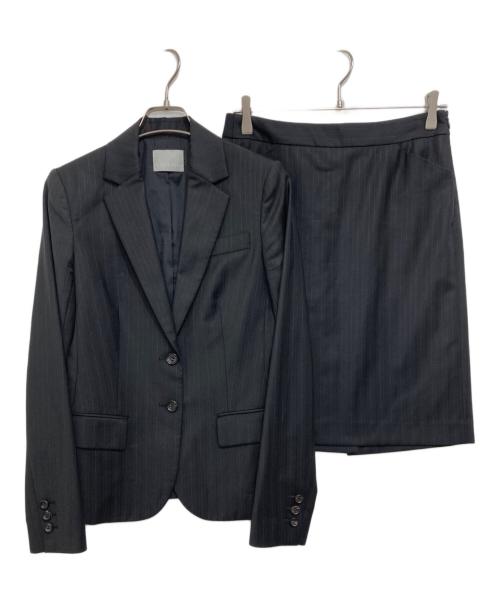 theory（セオリー）theory (セオリー) スカートセットアップ ブラック サイズ:38の古着・服飾アイテム