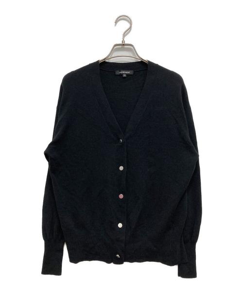 LAUTRE AMONT（ロートレアモン）LAUTRE AMONT (ロートレアモン) Vネックカーディガン ブラック サイズ:SIZE38の古着・服飾アイテム