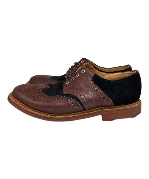 mark mcnairy（マーク マクナイリー）mark mcnairy (マーク マクナイリー) ウィングチップシューズ ブラウン サイズ:GB10の古着・服飾アイテム